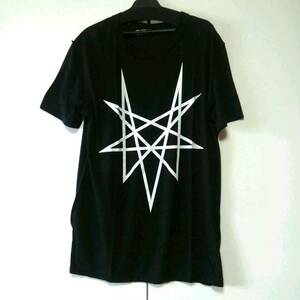 ★ブラック M 黒夢 清春 SADS Evil Act NONAGRAM ルーズ Tシャツ KUROYUME KIYOHARU SADS サッズ