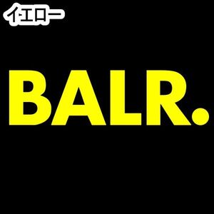 送料0★5.0×1.4cm【BALR】★ボーラー★　アスリート・サッカー・フットサル・スポーツステッカー(1)