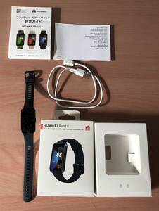 16371 【未使用】ファーウェイ HUAWEI HUAWEI Band 8 スマートウォッチ ミッドナイトブラック ASK-B19 現状品 箱傷有 梱包なしで発送