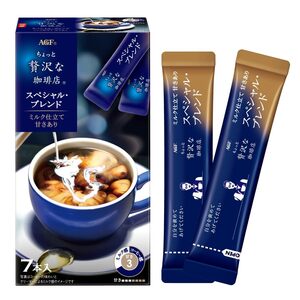 AGF ちょっと贅沢な珈琲店 スティックコーヒー スペシャル・ブレンド 7本×6箱 【 カフェオレ 】【 カフェラテ 】