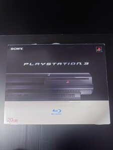 貴重 日本製！新品同様！　SONY PlayStation3 初期型 20GB　CECHB00 　ネット未接続　FW1.02！総電10時間未満！