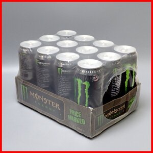 ★新品 MONSTER ENERGY/モンスターエナジー ドリンク 海外版 500ml×12本入り/賞味期限2026.7.31/モンエナ&1380601891