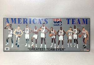ポスターパネル USA BASKETBALL GREATESTTEAM EVER 1992 マイケル・ジョーダン/マジック・ジョンソン/パトリック・ユーイングetc STARLINE