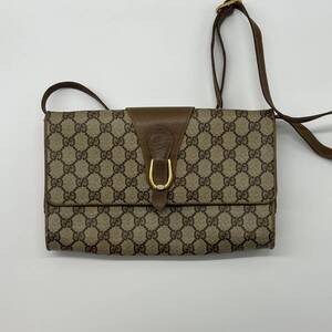 1円　グッチ　GUCCI オールドグッチ　ショルダーバッグ　GG柄