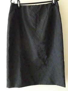 マークジェイコブズ　Marc Jacobs 黒ジャガード花柄生地スカート　サイズ2 新品タグ付き