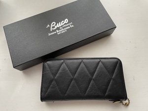 リアルマッコイズ　BUCO HORSEHIDE PADDED WALLET　長財布　黒　【新品・未使用品】