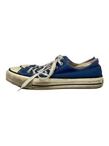 CONVERSE◆使用感有/破れ有/JAPAN/ローカットスニーカー/US8.5/BLU