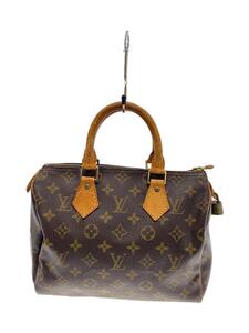 LOUIS VUITTON◆1)スピーディ25_モノグラム・キャンバス_BRW/PVC/BRW