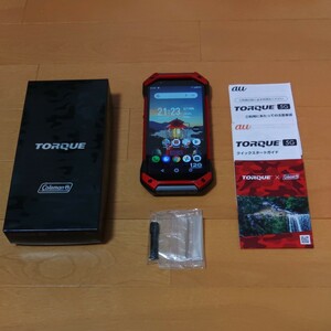 ☆TORQUE 5G Coleman LIMITED KYG01 KYOCERA トルク 京セラ SIMフリー SIMロック解除済☆