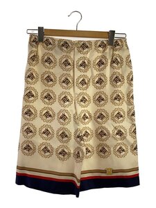 GUCCI◆Equestrian Print Silk Twill Shorts/672698 zankl