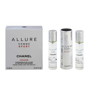 シャネル アリュール オム スポーツ コローニュ ツイスト (セット) 20ml×3 香水 フレグランス ALLURE HOMME SPORT COLOGNE CHANEL 未使用