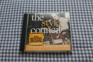 CD　輸入盤　The Style Council　ザ・スタイル・カウンシル　In Concert　インコンサート　ポール・ウェラー　ライブ音源