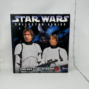 中古　スターウォーズ STAR WARS ハン・ソロ＆ルーク・スカイウォーカー（ストーム・トルーパー・ギア） DX12インチフィギュア