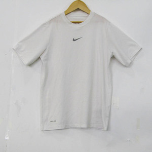 ナイキ 半袖Ｔシャツ トップス ドライフィット スポーツウエア キッズ 男の子用 Mサイズ ホワイト NIKE