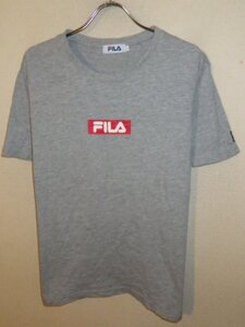 z6015FILA★フィラ★ロゴプリント×刺繍Tシャツ★サイズL★人気★激安★送料格安