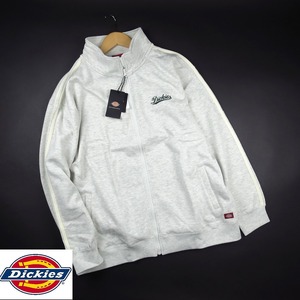 新品★Dickies/ディッキーズ/裏起毛 レトロロゴ刺繍 スウェットトラックジャケット6536/75AG/【XL】