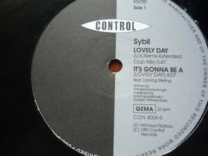 12インチ　　SYBIL / LOVELY DAY (U.K. Remix-Extended Club Mix) 5:47