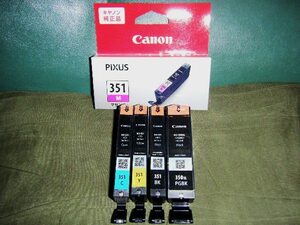 ☆☆新品未使用　Canon純正　BCI-351+350XL　　5色マルチパック！☆☆