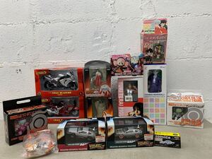 n0104-02★恐らく未使用 玩具 フィギュア BACK TO THE FUTURE デロリアン / 犬夜叉 / 電脳合金 / ときめきメモリアル 他 まとめて14点