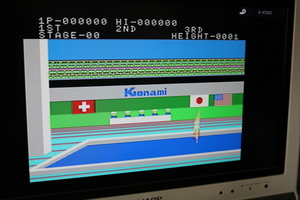 MSX ハイパースポーツ１ コナミ レトロゲーム カートリッジ ROMソフト　