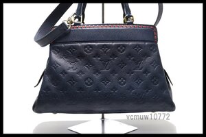 近年モデル希少美中古■LOUIS VUITTON モノグラムアンプラント ヴォージュMM レザー 2way ハンドバッグ ルイヴィトン■1121ao536-6K