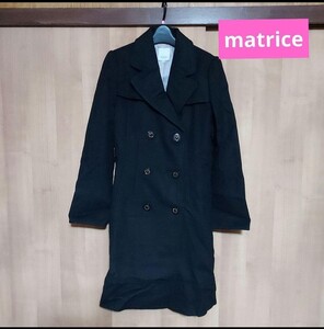 ウールのロングコート　matrice