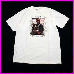 ★Supreme/シュプリーム Lee Scratch Perry 半袖Tシャツ メンズL/オフホワイト/コットン100%/2010SS&1248701591