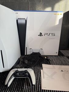 【良品】PlayStation 5 ディスクドライブ搭載モデル CFI-1000A01 初期モデル