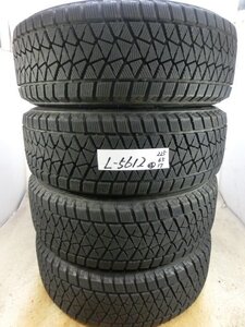 L-5612 溝あり 中古スタッドレス ブリヂストン BLIZZAK DM-V2 225/65R17 102Q (4本)