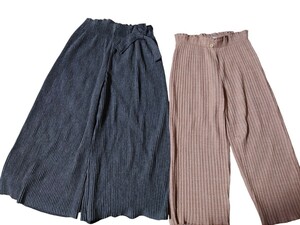 ZARA・ZARA Kids キッズ ワイドパンツ ガウチョ イージーパンツ 110 4-5歳 ザラ