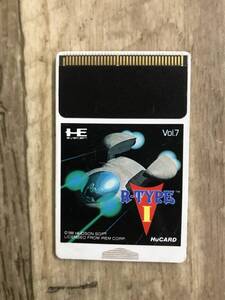 N あ8】R-TYPE I PCエンジン PCE ソフト ゲーム HuCARD HUDSON ハドソン レトロゲーム シューティング コレクション ※ソフトのみ 現状