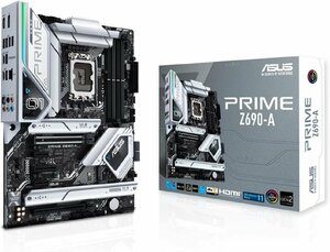 ASUS INTEL 第12世代CPU(LGA1700)対応 Z690 チップセット ATX マザーボード/ PRIME Z690-A【国内正規代理店品】※中古品