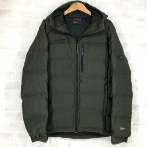 MAMMUT マムート セラックフーディー ヘリンボーン ダウンジャケット 1010-23850 SIZE: M グリーン MH632024111503