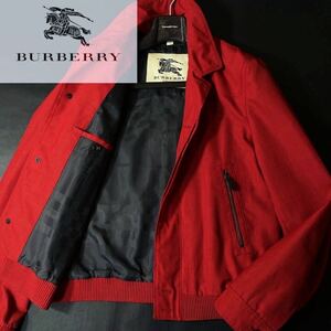 C32 【made in ITAY】定価20万 未使用品級●BURBERRY LONDON●ブルゾンジャケット　バーバリージャンパー　メンズ　スイングトップ 