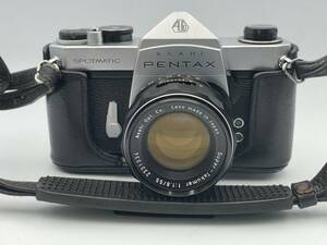 ☆PENTAX ペンタックス 一眼レフカメラ SPOTMATIC SP レンズ付き Super-Takumar F1.8 55mm ジャンク