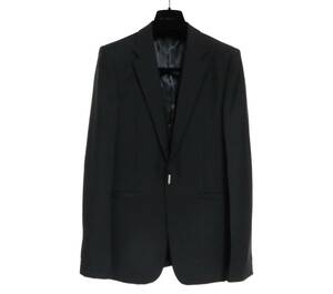 新品 GIVENCHY テーラードジャケット 46 ブラック イタリア製 SLIM FIT JACKET HOOK & BAR ジバンシー ジバンシイ