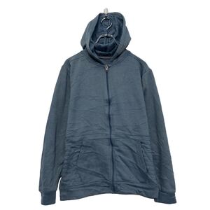 Reebok プリント スウェット パーカー リーボック キッズ XL ブルー 古着卸 アメリカ仕入 a607-6366