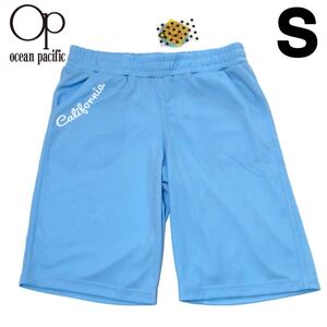 【新品】ocean pacific オーシャンパシフィック OP レディース ボードショーツ サーフパンツ ハーフパンツ 速乾 UVカット ブルー S