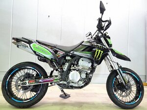 【最終出品】現車確認可 D-トラッカーX　2008年／カスタム多数 LX250V ローン可 KAWASAKI カワサキ 車体 250cc 動画有 石川発