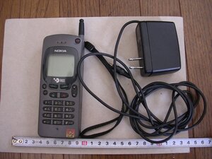 【ご希望なければ廃棄します】 ■DP-152 NOKIA ノキア 携帯電話 純正AC付き 不動品完全ジャンク