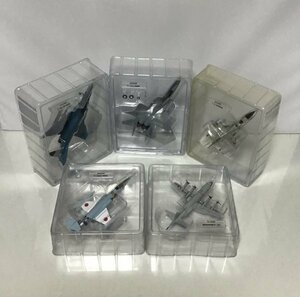 【デアゴスティーニ 自衛隊モデルコレクション 5点】外箱・冊子なし / F-4EJ改 戦闘機 / F-15J 戦闘機 / F-104J 戦闘機 / 他 (1)