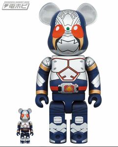 BE@RBRICK 仮面ライダーブレイド 100％ ＆ 400％　ベアブリック