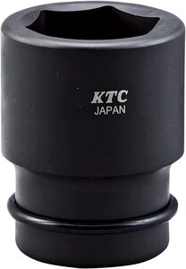 京都機械工具(KTC) 25.4mm (1インチ) インパクトレンチ ソケット (標準) 33mm ピン・リング付 BP8-33P