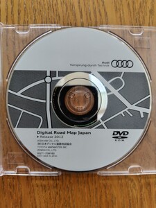 ♪♪アウディ純正 DVDナビロム　2012年度版(MMS)♪♪