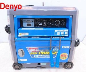 0523B Denyo●デンヨー●エンジン溶接機●GAW-190ES2●溶接機 発電機 インバーター 　ウェルダー