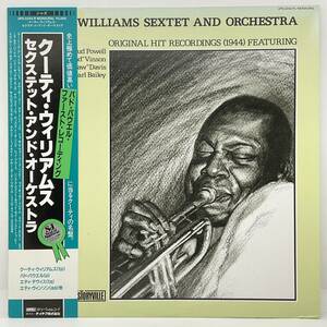 LP ジャズ / Cootie Williams クーティウィリアムス Cootie Williams Sextet And Orchestra / UPS-2244-R