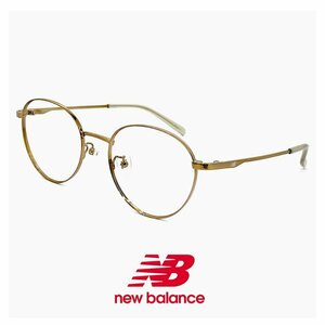 新品 レディース ニューバランス メガネ nb05314x-3 new balance newbalance 眼鏡 nb05314x ボストン 型 丸メガネ 丸眼鏡 細身 メタル