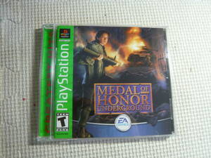 PSソフト[MEDAL OF HONOR UNDERGROUND]中古