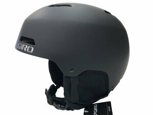 【40％OFF/プレゼント付き】GIRO ジロー LEDGE FS MATTE BLACK/Mサイズ 2024モデル 新品