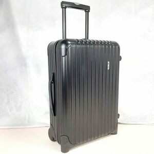 【廃盤】RIMOWA リモワ SALSA サルサ 32L 機内持ち込み 2輪 縦開き型 キャビントローリー マットブラック 黒 スーツケース キャリーバッグ